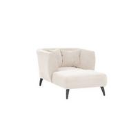 Xxl-sessel Inkl. Zierkissen Colori Beige - Beige/Schwarz, MODERN, Textil (108/84/155cm) - MID.YOU