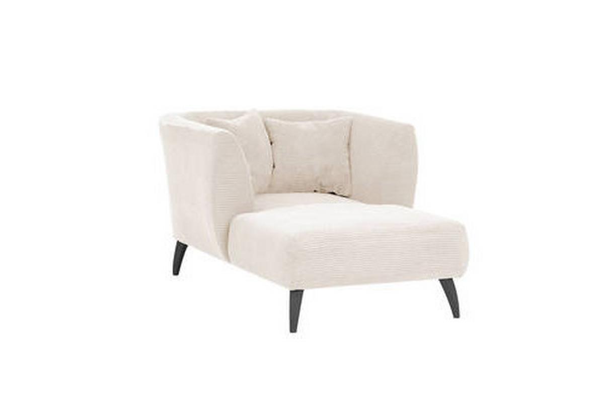Xxl-sessel Inkl. Zierkissen Colori Beige - Beige/Schwarz, MODERN, Textil (108/84/155cm) - MID.YOU