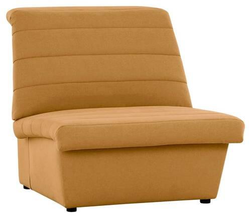 Sessel Looks Viii - Senfgelb/Schwarz, Design, Textil (92/92/103cm) - LOOKS by W.Joop