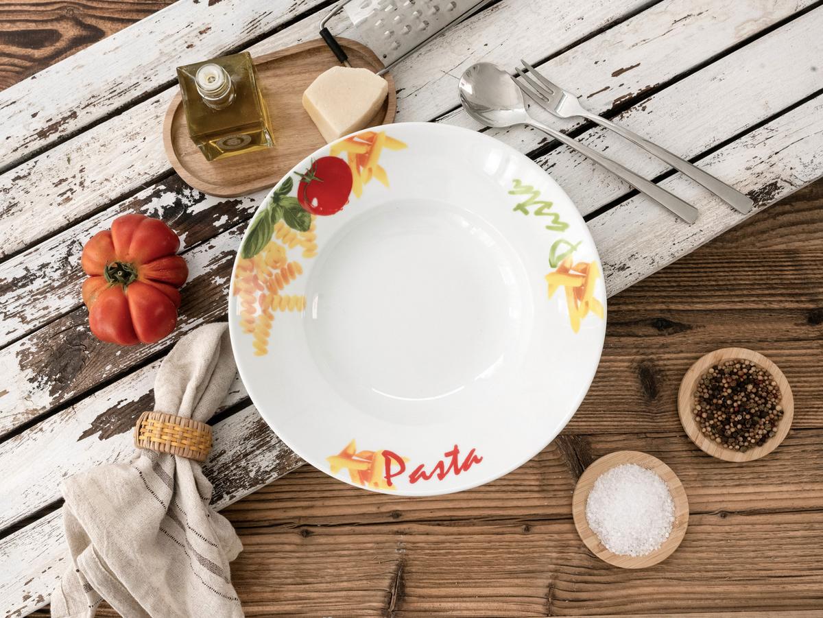 Pastateller Milano Pasta Keramik, Multicolor - Multicolor, Basics, Keramik (27cm) - Creatable