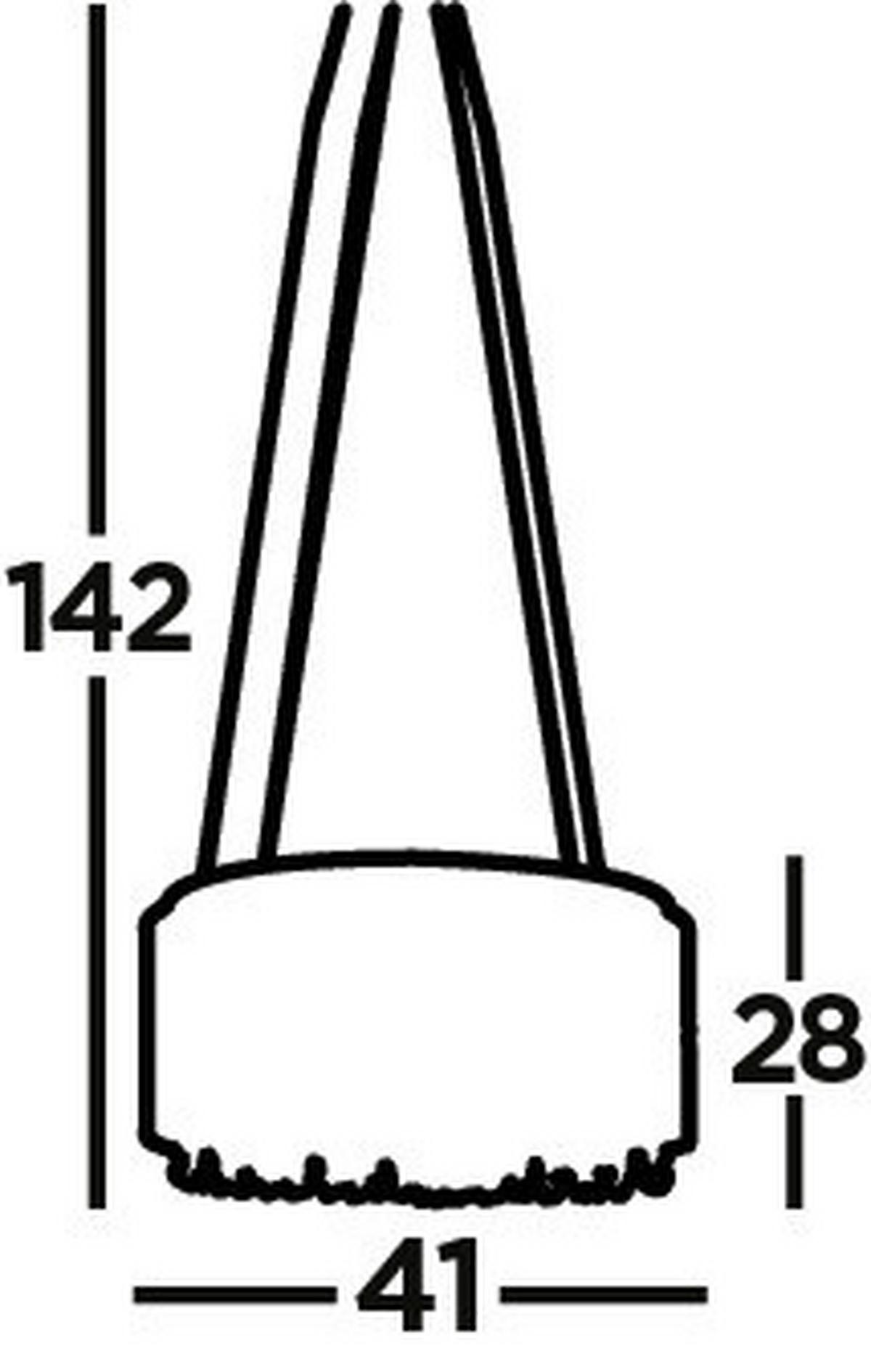 Hängeleuchte Elise H: 142 Cm 8-Flammig, Höhenverstellbar - Chromfarben, KONVENTIONELL, Glas/Metall (41/142cm)