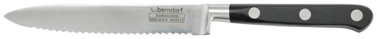 Messerblock Holz Profi Line 7-Teilig - Schwarz/Braun, MODERN, Holz/Metall (21.3/36/11.5cm) - Berndorf