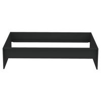 Unit Elements Bettrahmen 120x200 cm Anthrazit - Anthrazit, KONVENTIONELL, Holzwerkstoff (120/200cm) - Ondega