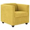 Sessel Looks I - Gelb/Schwarz, Design, Textil (72/71/75cm) - LOOKS by W.Joop