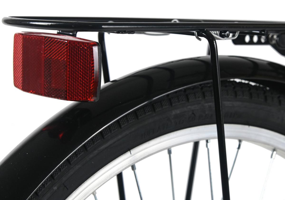 Kinderfahrrad Dacapo Cindy 24 Zoll, Rh 32cm - Weiß, Basics, Metall (25/140/60cm)