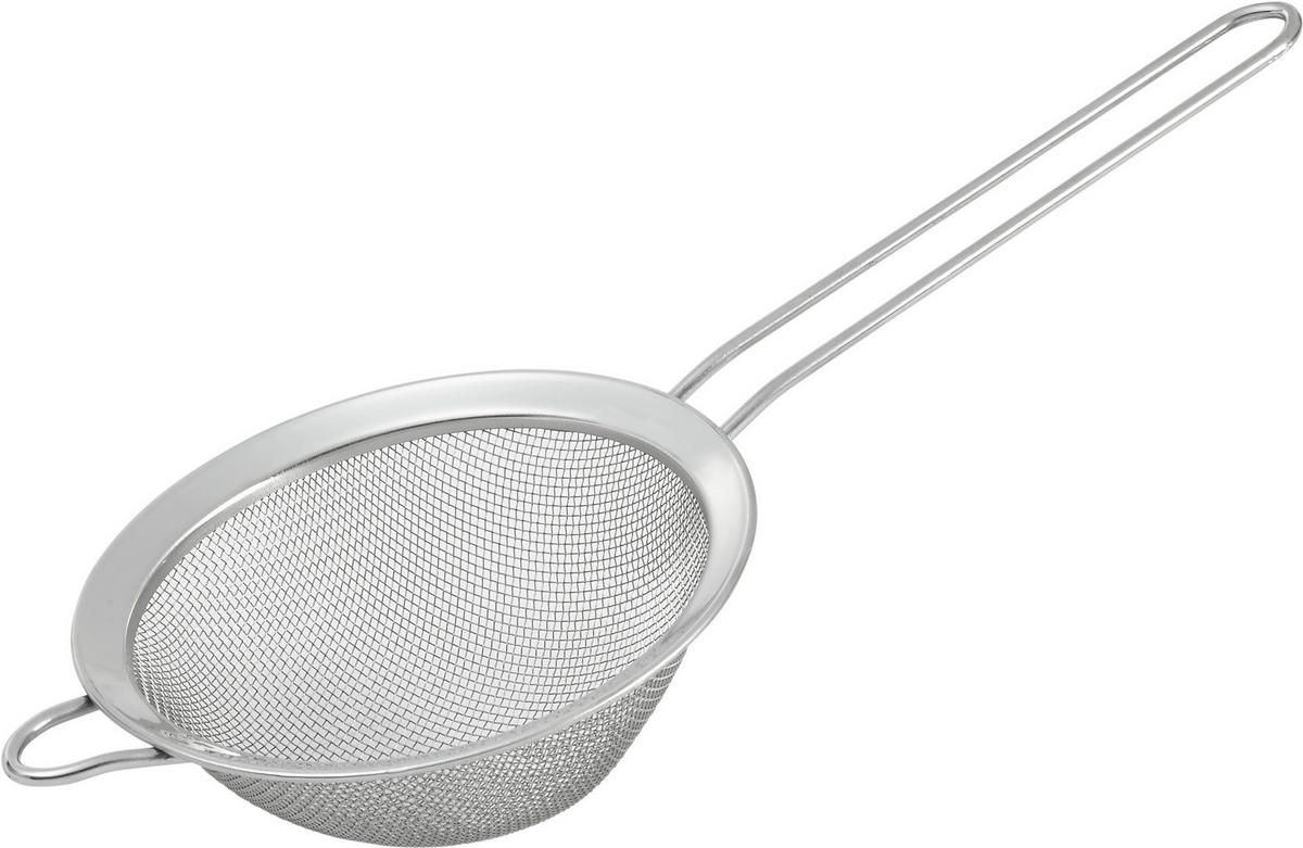 Kuchynské sitko Dani-S, Ø: 10,3cm - farba ušľachtilej ocele, Konventionell, kov (10,3cm) - Modern Living