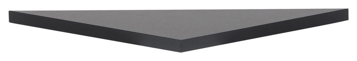 NÁSTĚNNÁ POLICE SKATE 35/35 - antracitová, Moderní, kompozitní dřevo (35/1,8/35cm)