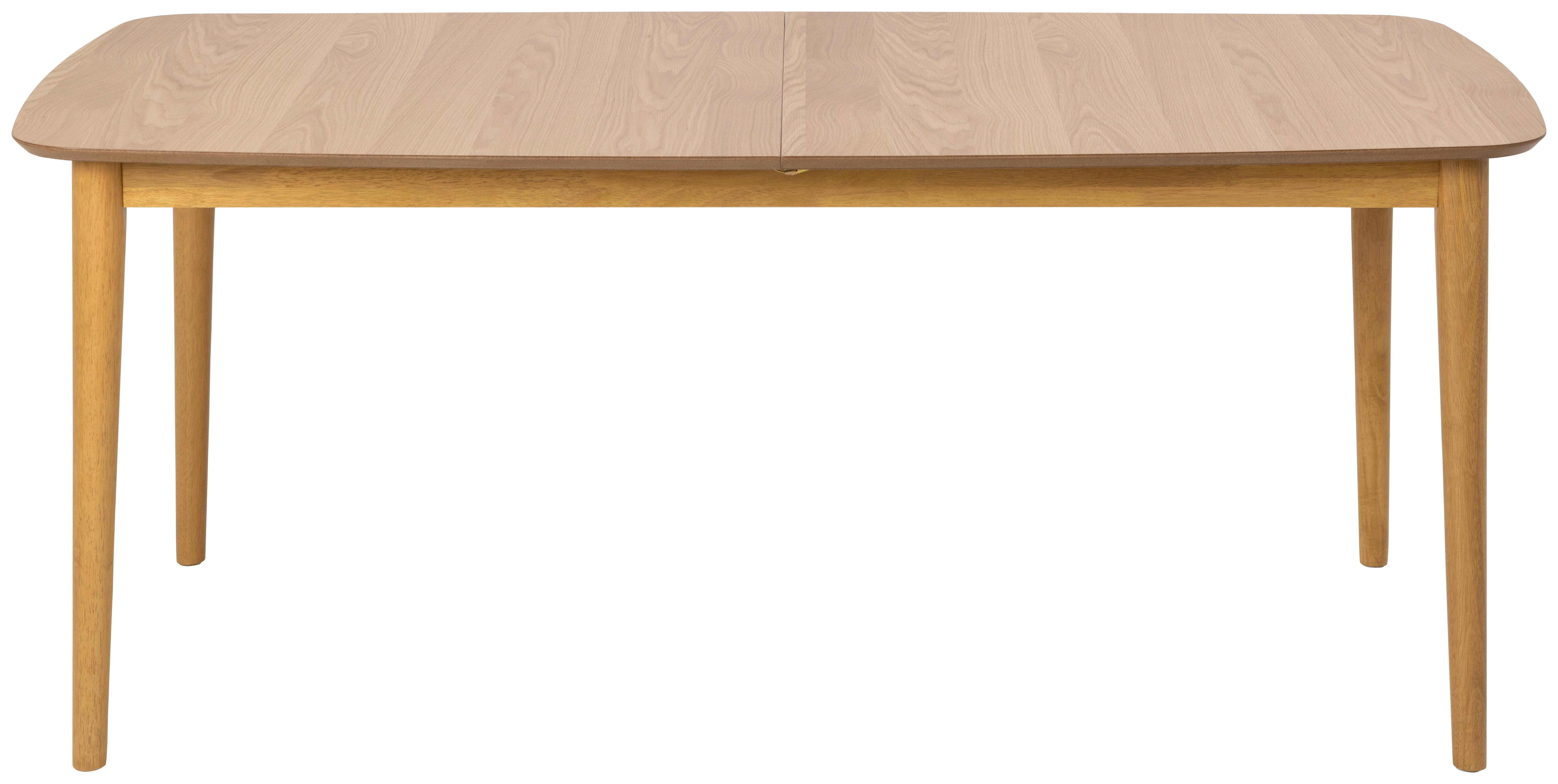 Jedálenský stôl MONTREUX dub dyha 180-219x90cm - prírodná farba/farba duba, Modern, drevo/kompozitné drevo (180-219/75/90cm) - MID.YOU