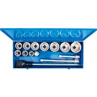 Steckschlüssel-satz 15-teilig Blau/silberfarben - Blau/Silberfarben, Basics