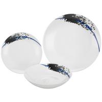 Tafelservice Bente - Blau/Dunkelgrau, Design, Keramik - James Wood