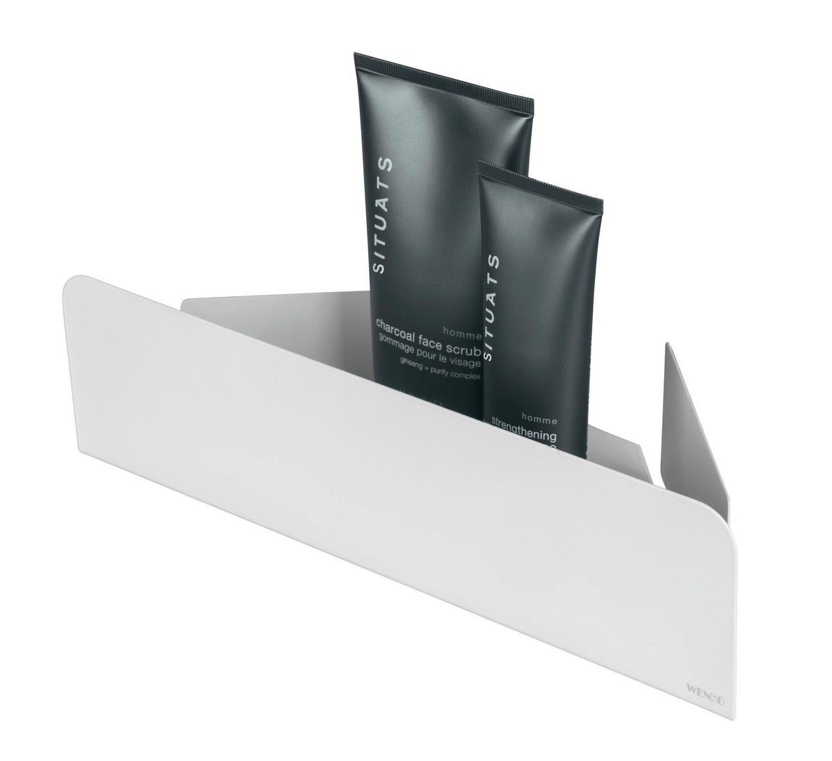 ROHOVÝ REGÁL TURBO-LOC LIZAN - bílá, Moderní, kov (30/8/13,5cm) - Mömax