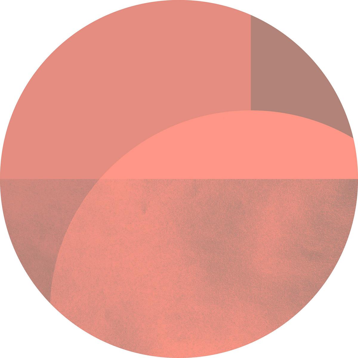 Fototapete Roselux - Rot, Trend, Papier (125cm) - Komar