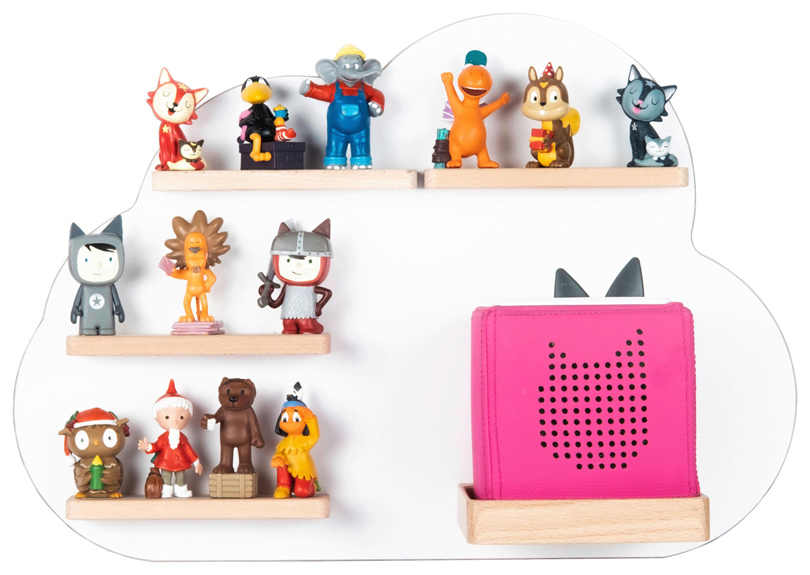 Kinderregal Boarti Weiß B: 48 cm - Weiß, MODERN, Holzwerkstoff (48/35/19cm) - Livetastic
