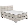 Boxbett Nagol A - Beige/Schwarz, MODERN, Holzwerkstoff/Textil (120/200cm) - MID.YOU