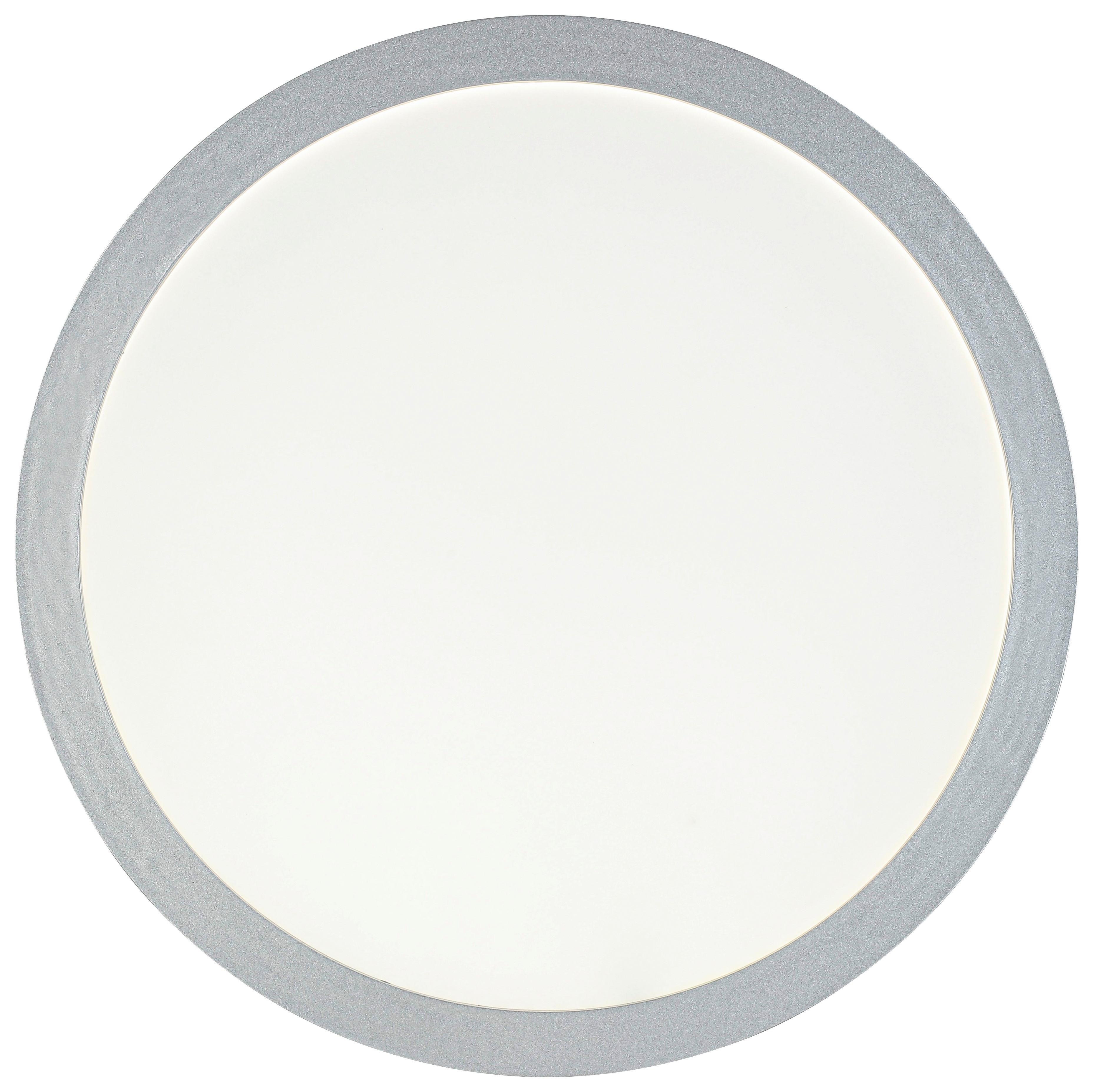 STROPNÍ LED SVÍTIDLO IMO - bílá/barvy stříbra, Romantický / Rustikální, plast (30/5cm) - Mömax