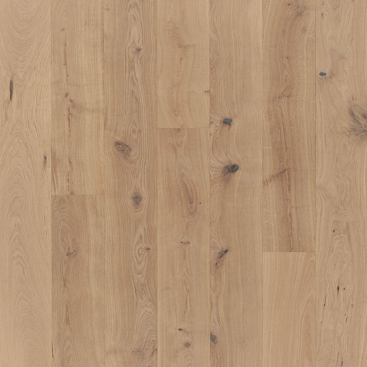 Parkettboden Eiche Gebürs. Naturölplus Weiß - Braun/Weiß, LIFESTYLE, Holz (220/18,5/1,3cm) - Parador