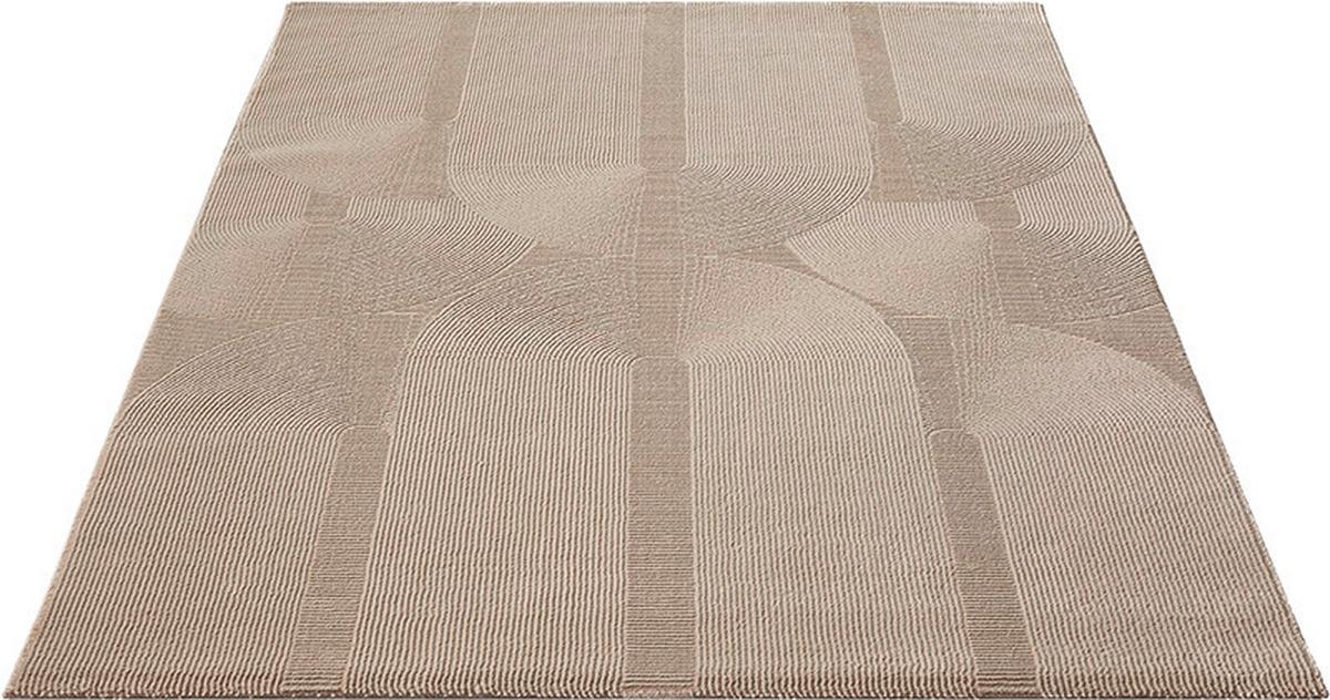 Webteppich Sign - Beige, KONVENTIONELL, Textil (120/170cm)