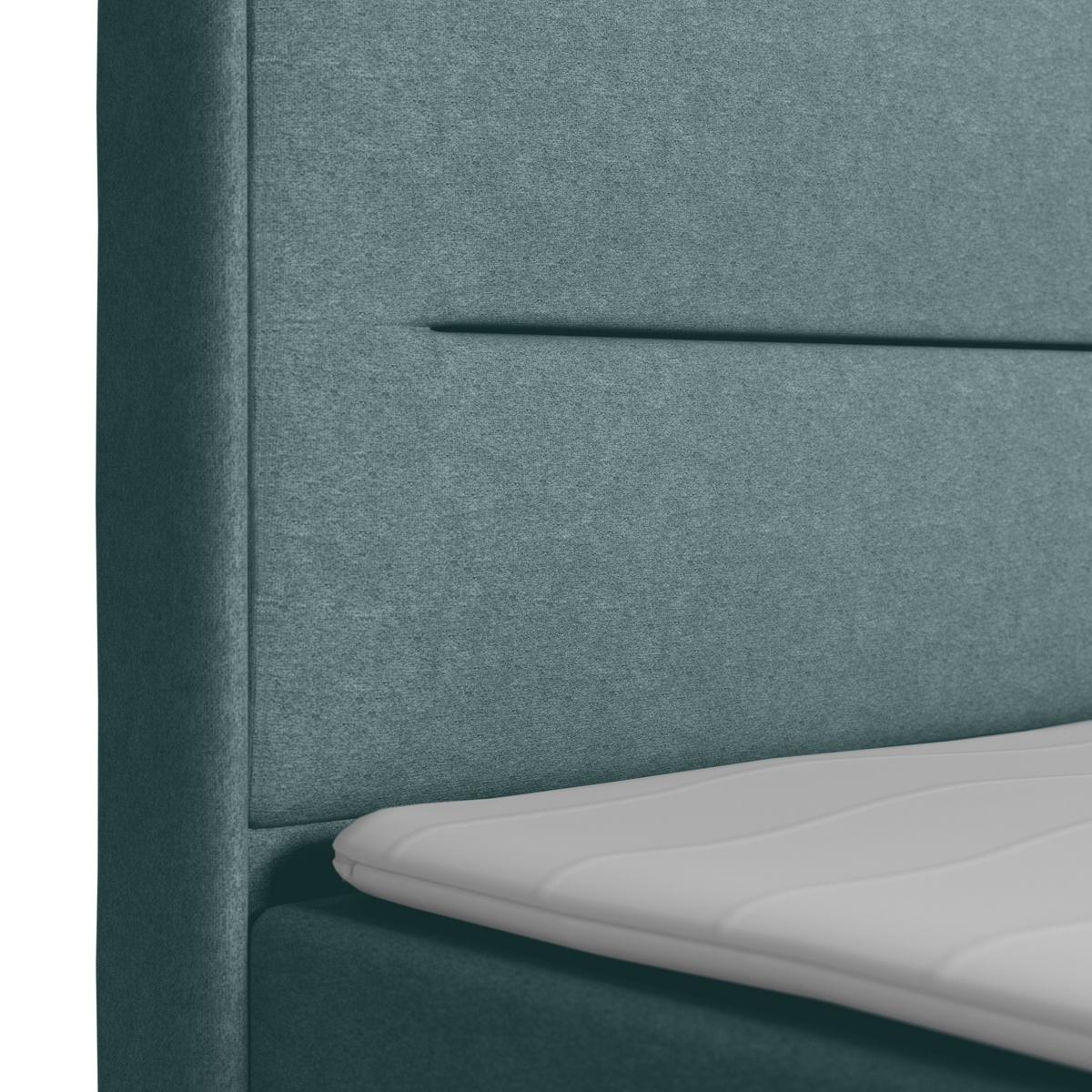 Boxspringbett mit Bettkasten Kyoto Blau 180x200 - Blau, MODERN, Holz/Kunststoff (180/200cm) - MID.YOU