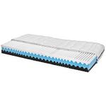 Komfortschaummatratze Silvy 90x200 cm H2/H3 H: 23 cm - Weiß, Basics (90/200cm) - Primatex