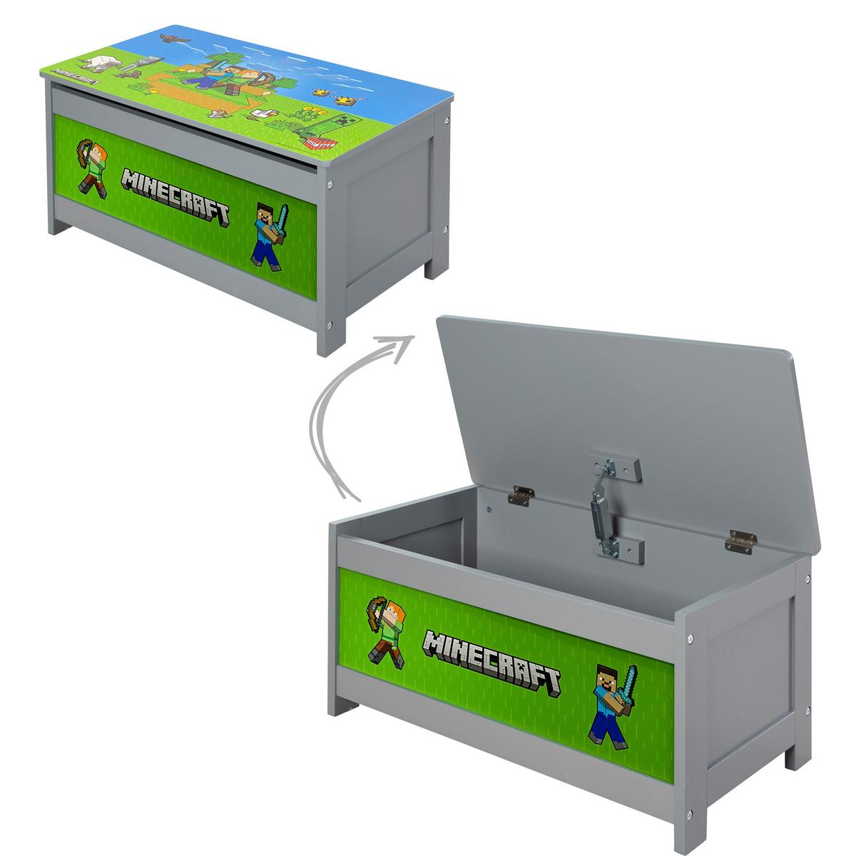 Truhe Minecraft - Multicolor, MODERN, Holzwerkstoff (60/30/32cm) - Minecraft