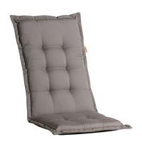 Auflage für Sessel Pana 4-Tlg. BxHxT 50x8x123 cm Grau - Grau, KONVENTIONELL, Textil (50/8/123cm) - Ambia Garden