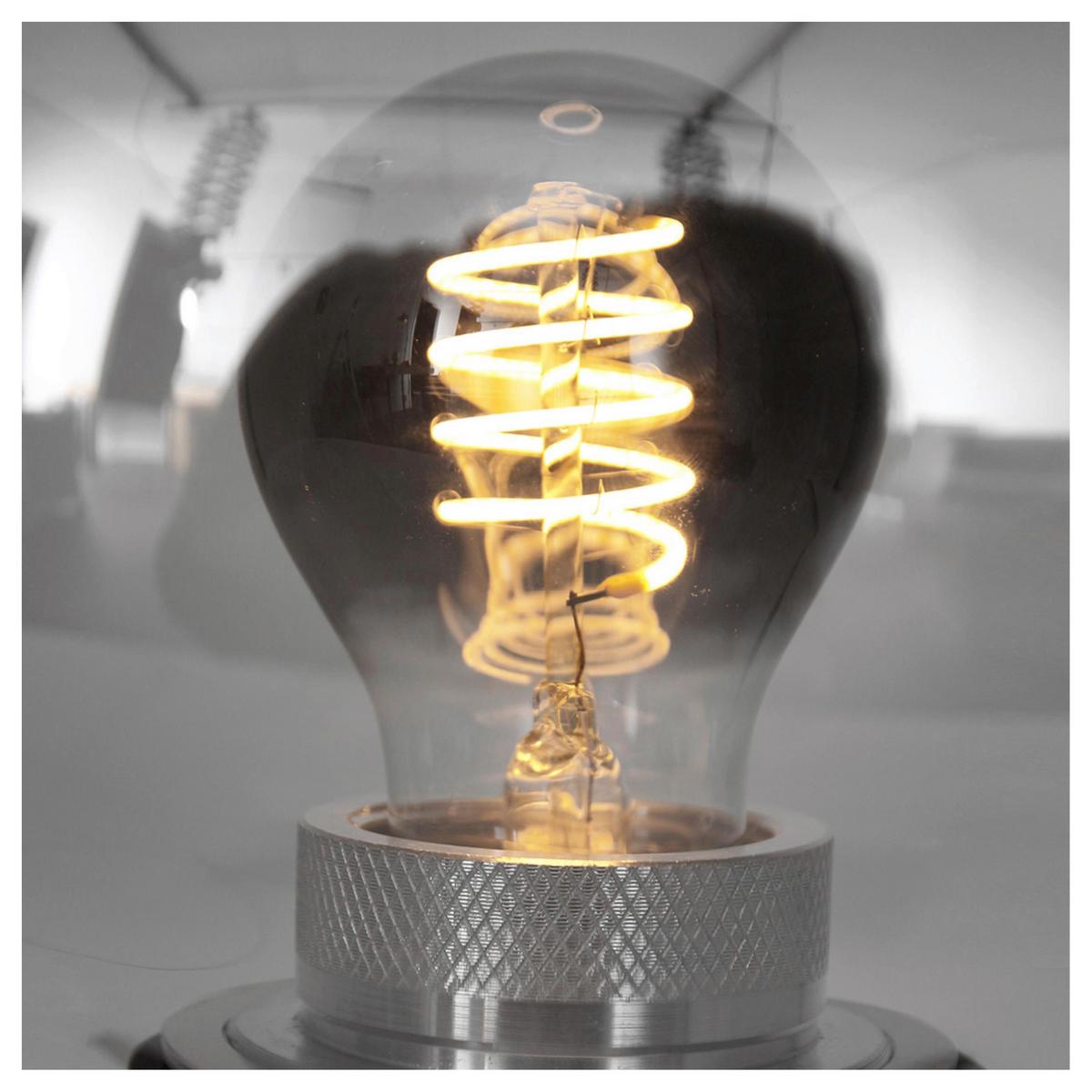 Tischleuchte Reflexion - Schwarz, Trend, Glas/Metall (22/22/22cm)