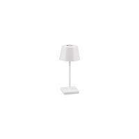 Akku-tischleuchte R54126131 Sanchez - Weiß, KONVENTIONELL, Kunststoff (13/30cm)