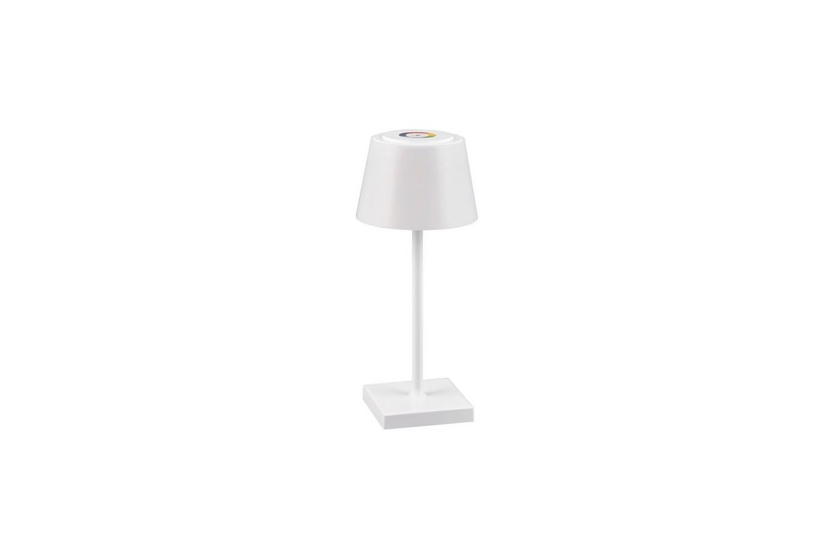 Akku-tischleuchte R54126131 Sanchez - Weiß, KONVENTIONELL, Kunststoff (13/30cm)