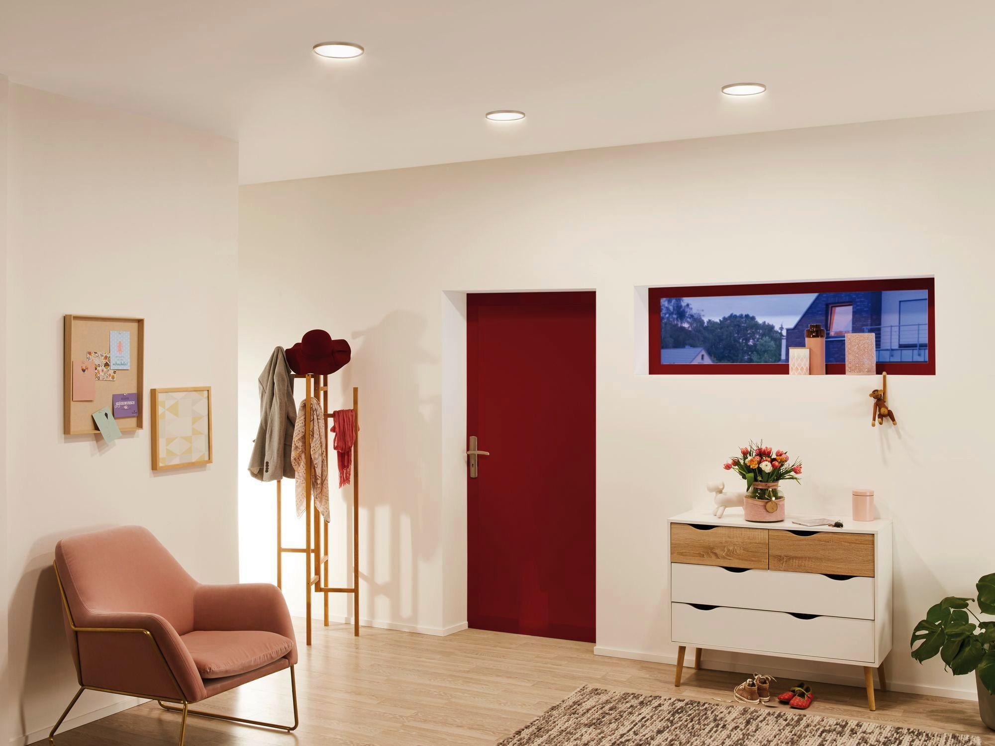 LED-Deckenleuchte Quality Ø 17 cm - Weiß, Design, Kunststoff (17cm) - Paulmann