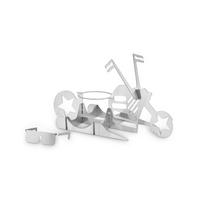 Grilovací forma BENEDIKT - barvy stříbra, Konvenční, kov (33,5/15/2,5cm) - Mömax