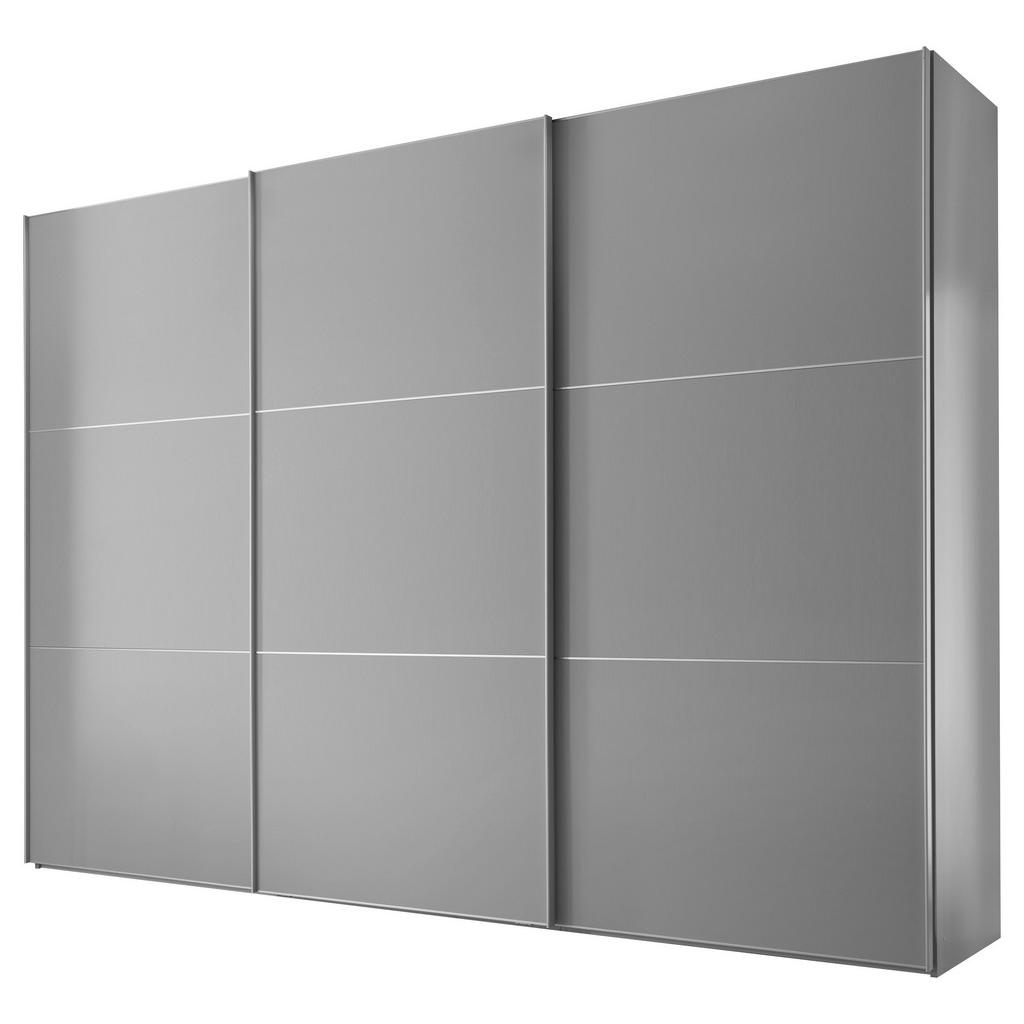 Schwebetürenschrank 280cm Includo, Grau