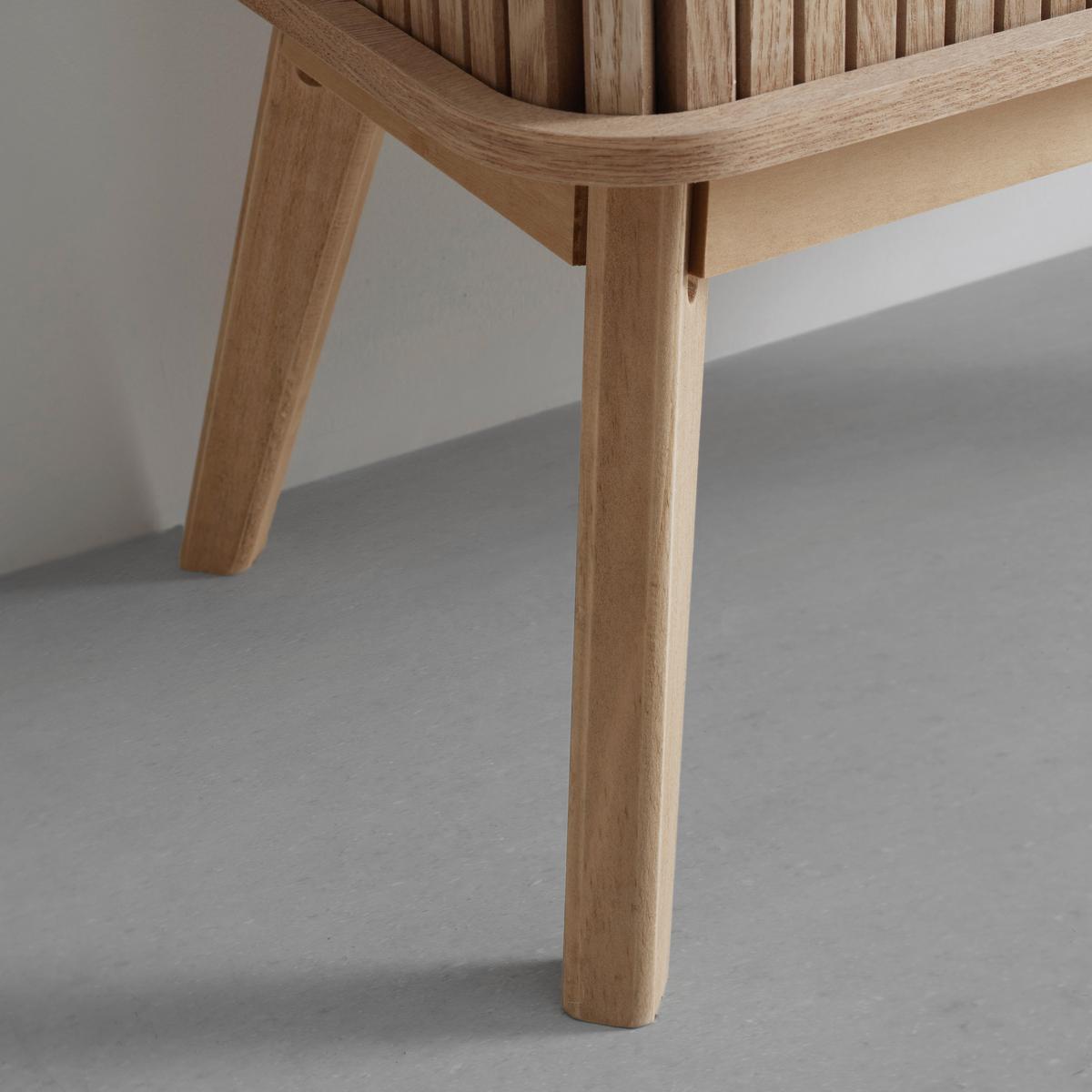 Komoda Skandy dyha/MDF - prírodná farba, Modern, drevo/kompozitné drevo (70/80/30cm) - Premium Living