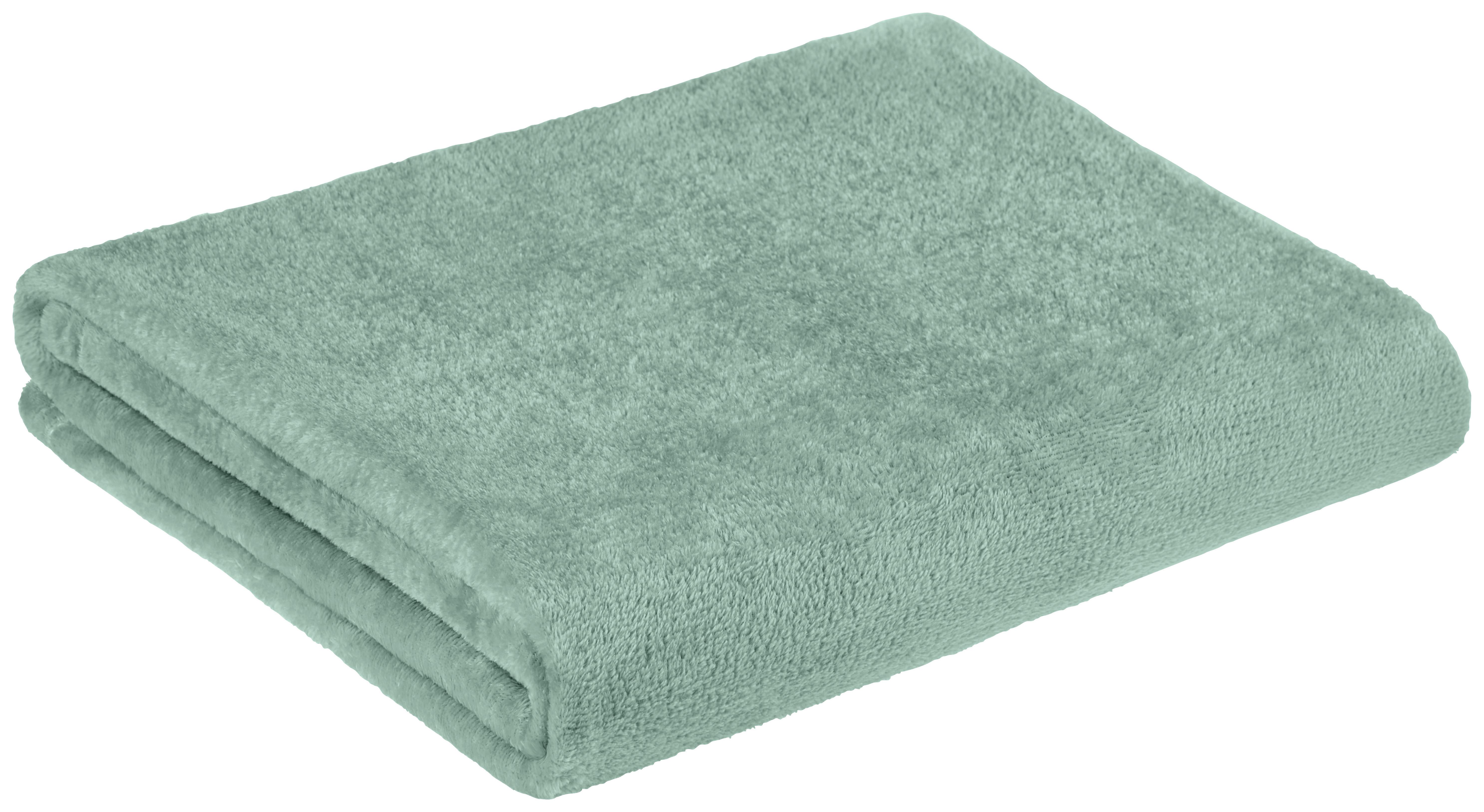 Kuscheldecke Marlies Mintgrün 150x200 Cm Flanell - Mintgrün, MODERN, Textil (150/200cm) - Luca Bessoni