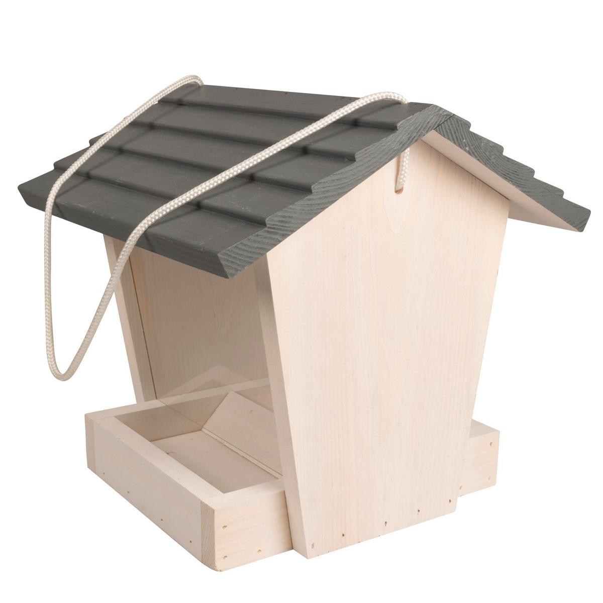 Vogelfutterhaus Karwendel Kiefer - Weiß, Basics, Holz (26,5/26/26,5cm) - Windhager