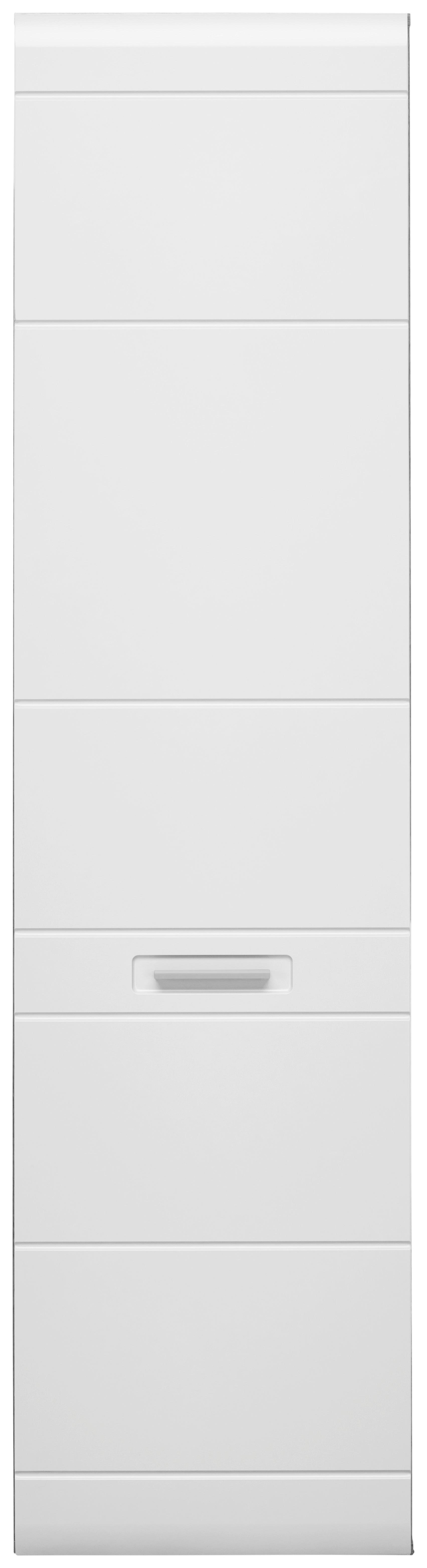 Garderobenschrank Auris Weiß/Eiche Dekor B: 52 cm - Eichefarben/Weiß, MODERN (52/204,2/37,1cm) - Luca Bessoni