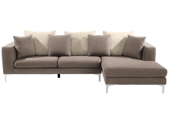 Wohnlandschaft in L-Form Preston 280x162 cm - Chromfarben/Dunkelgrau, MODERN, Textil (280/162cm) Wohnlandschaft in L-Form Preston 280x162 cm - Chromfarben/Dunkelgrau, MODERN, Textil (280/162cm)
