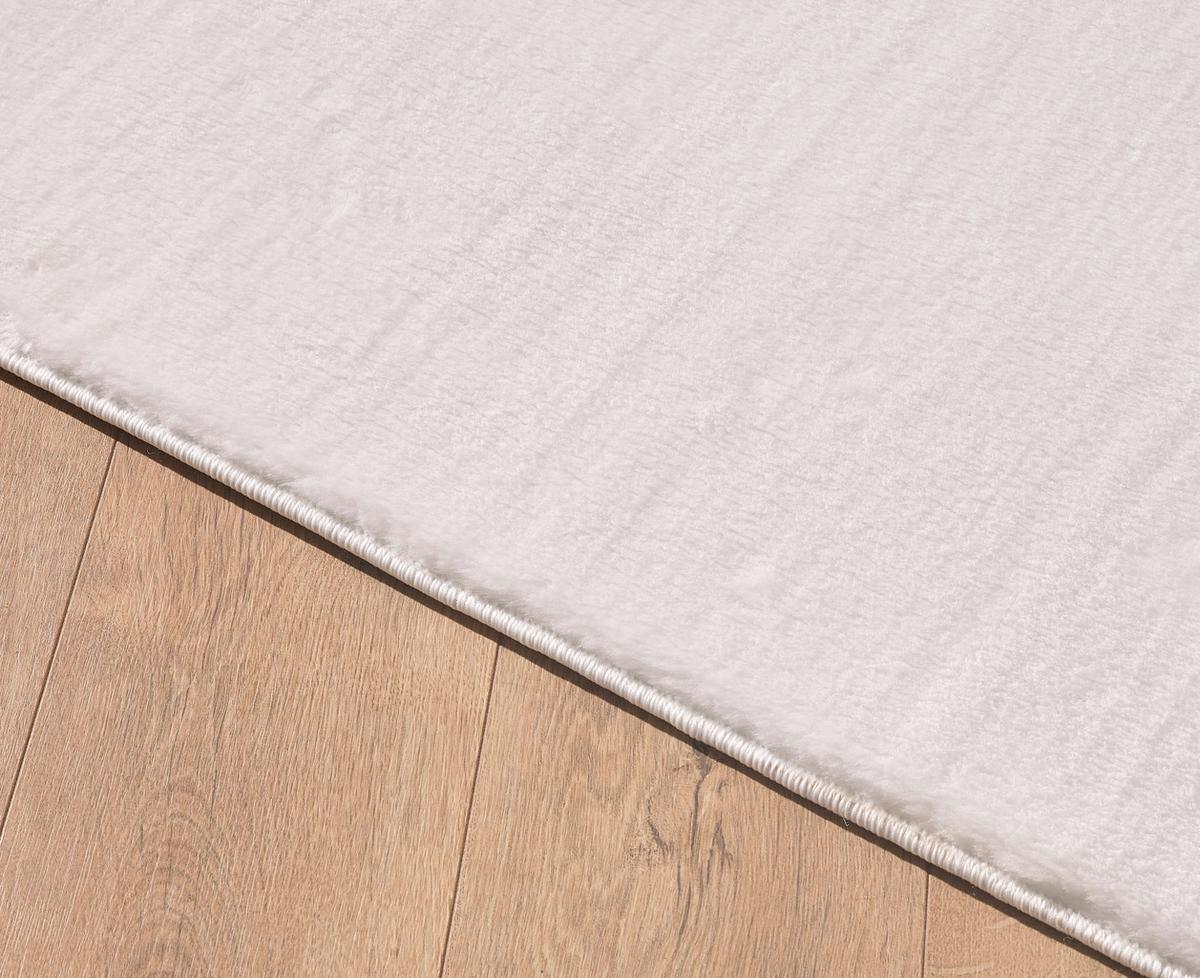 Hochflorteppich Catwalk - Creme, Basics, Textil (80/150cm) - Novel