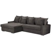 ROHOVÁ SEDAČKA SALVADOR - farba wenge/tmavohnedá, Modern, kov/drevo (164/293cm) - MID.YOU