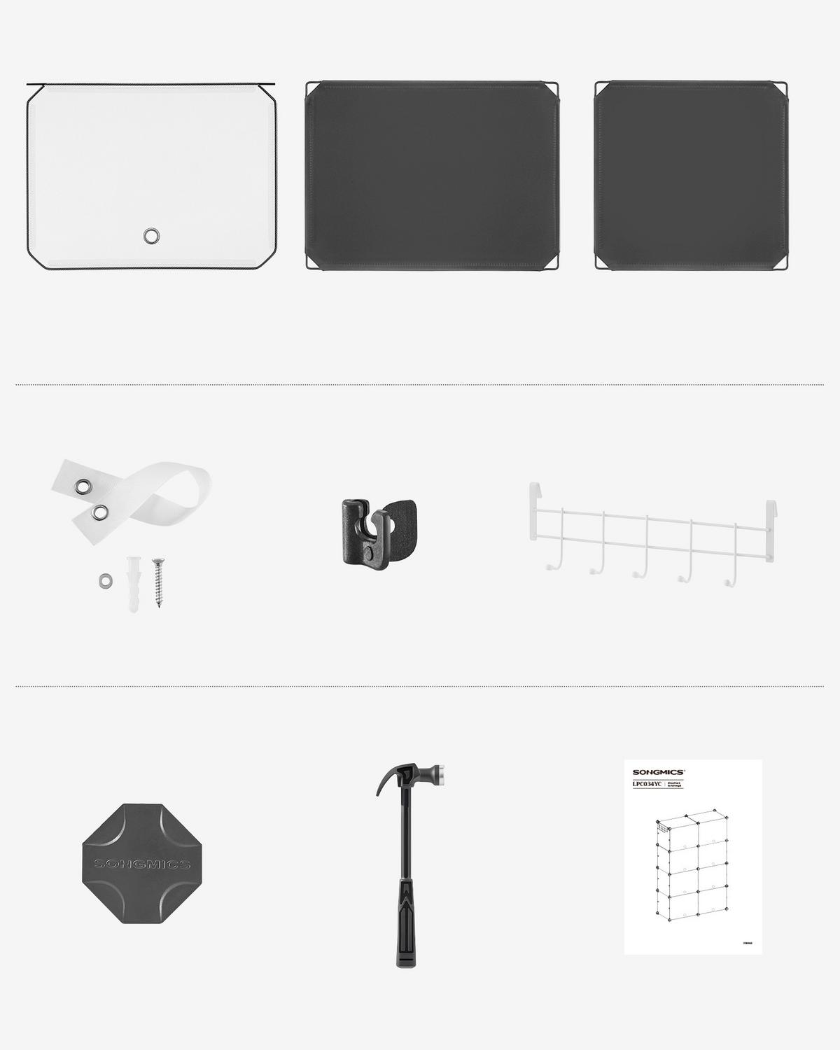 Schuhregal Schwarz/transparent B: 83 Cm - Transparent/Schwarz, Basics, Kunststoff/Metall (83/156/32cm)