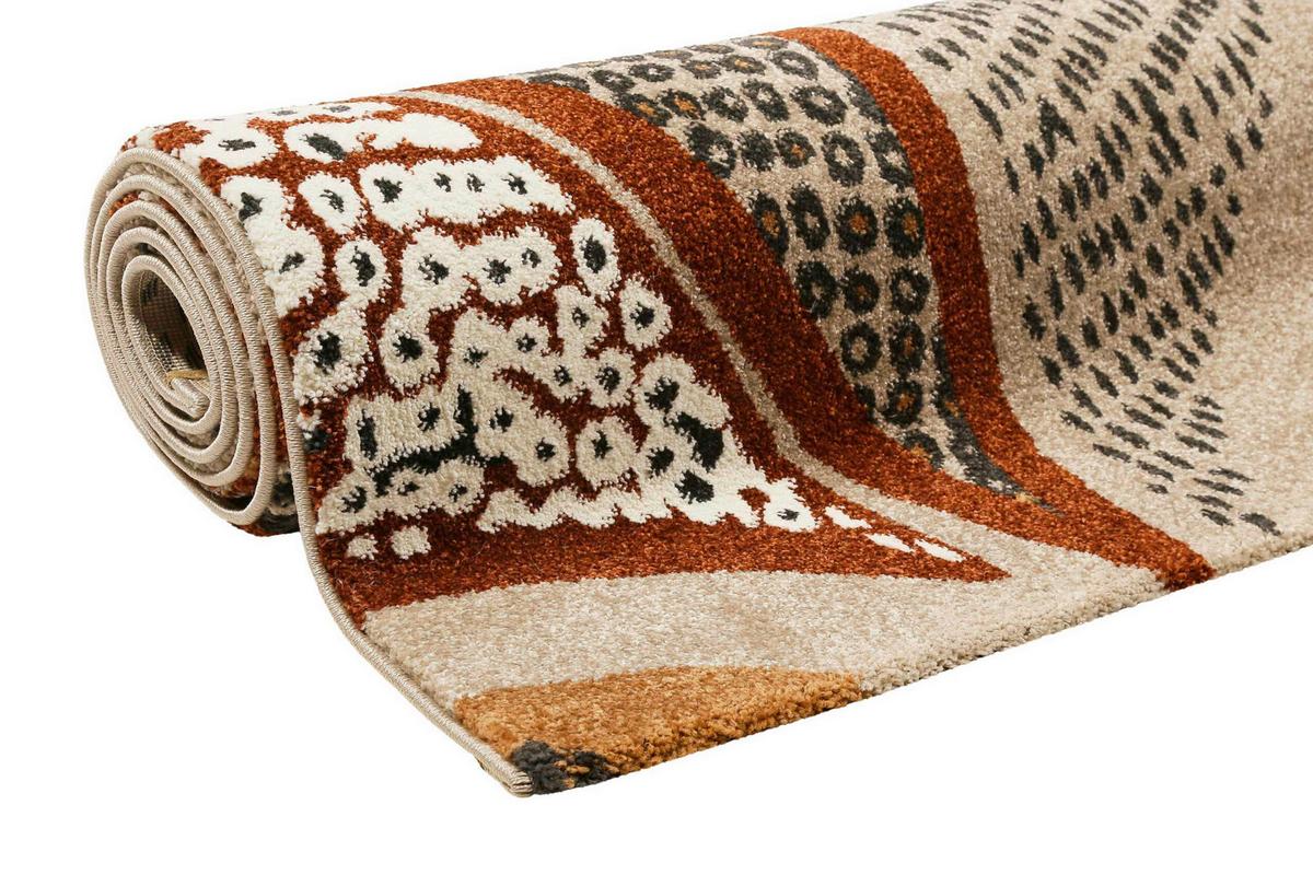 Webteppich Hazel - Braun, KONVENTIONELL, Textil (133/200cm) - Esprit