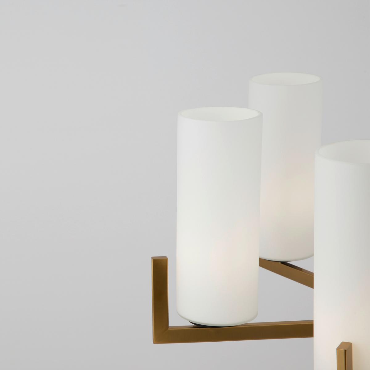 Kronleuchter Fortano - Messingfarben, Trend, Glas/Metall (67/52,4/67cm) - MAYTONI