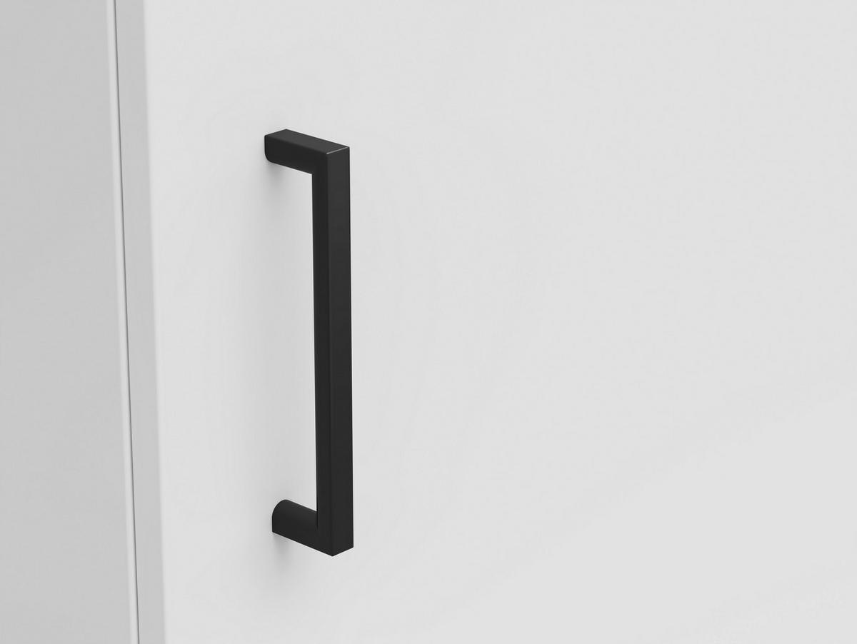 Komoda MULTISTAURAUM š: 45 cm - čierna/biela, Modern, kompozitné drevo/plast (45/83/40cm)