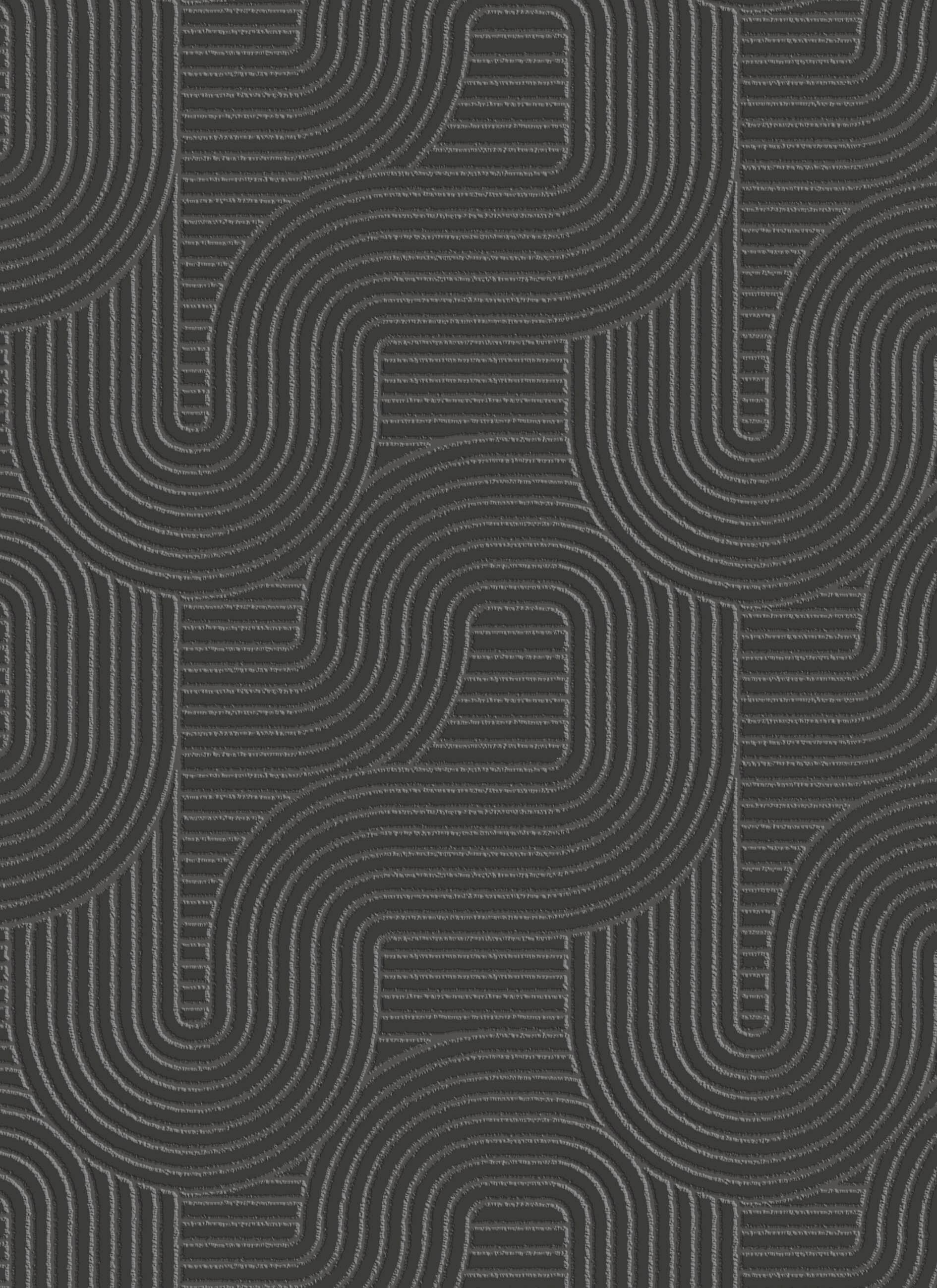 TKANÝ KOBEREC ZEN WEAVE - antracitová, Konventionell, textil (160/220cm) - Mömax