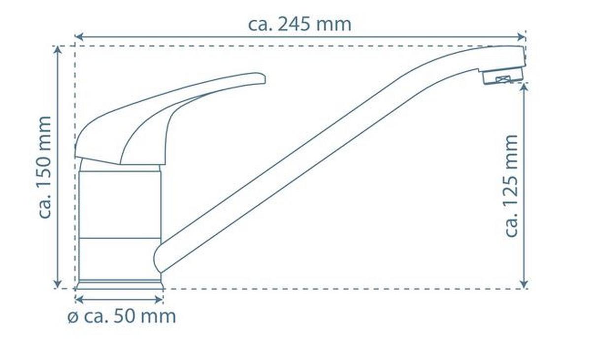 Chrómová batéria MAGNA - chrómová, kov/plast (15cm) - Schütte