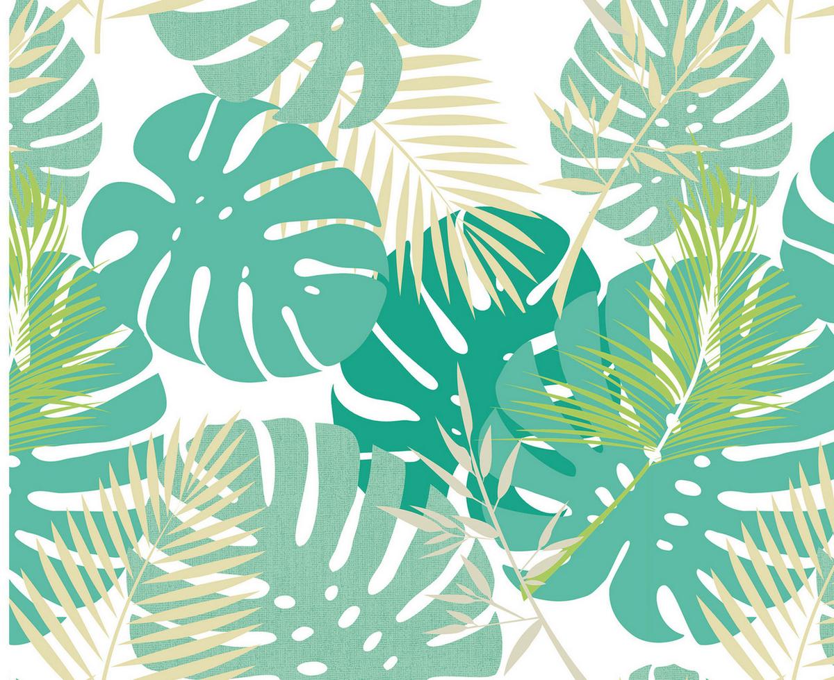 Tischset Tischset Papier Palm Tree - Grün, Basics, Papier (42/29,7cm) - Windhager