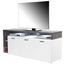 Tv Stolík Garda Garf 03 - čierna/biela, Moderný, kompozitné drevo (177,2/65/42cm) Tv Stolík Garda Garf 03 - čierna/biela, Moderný, kompozitné drevo (177,2/65/42cm)