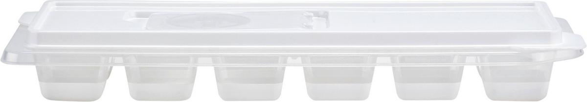 FORMA NA KOSTKY LEDU IDA - S VEKOM -KMA- - bílá, plast (27/9,5/3,8cm) - Modern Living