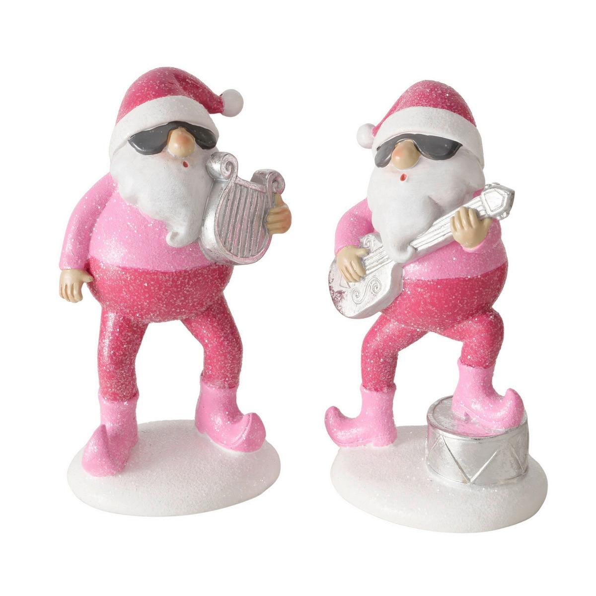 Weihnachtsfigur Matthew - Pink/Weiß, Basics, Kunststoff (10/7/16cm)