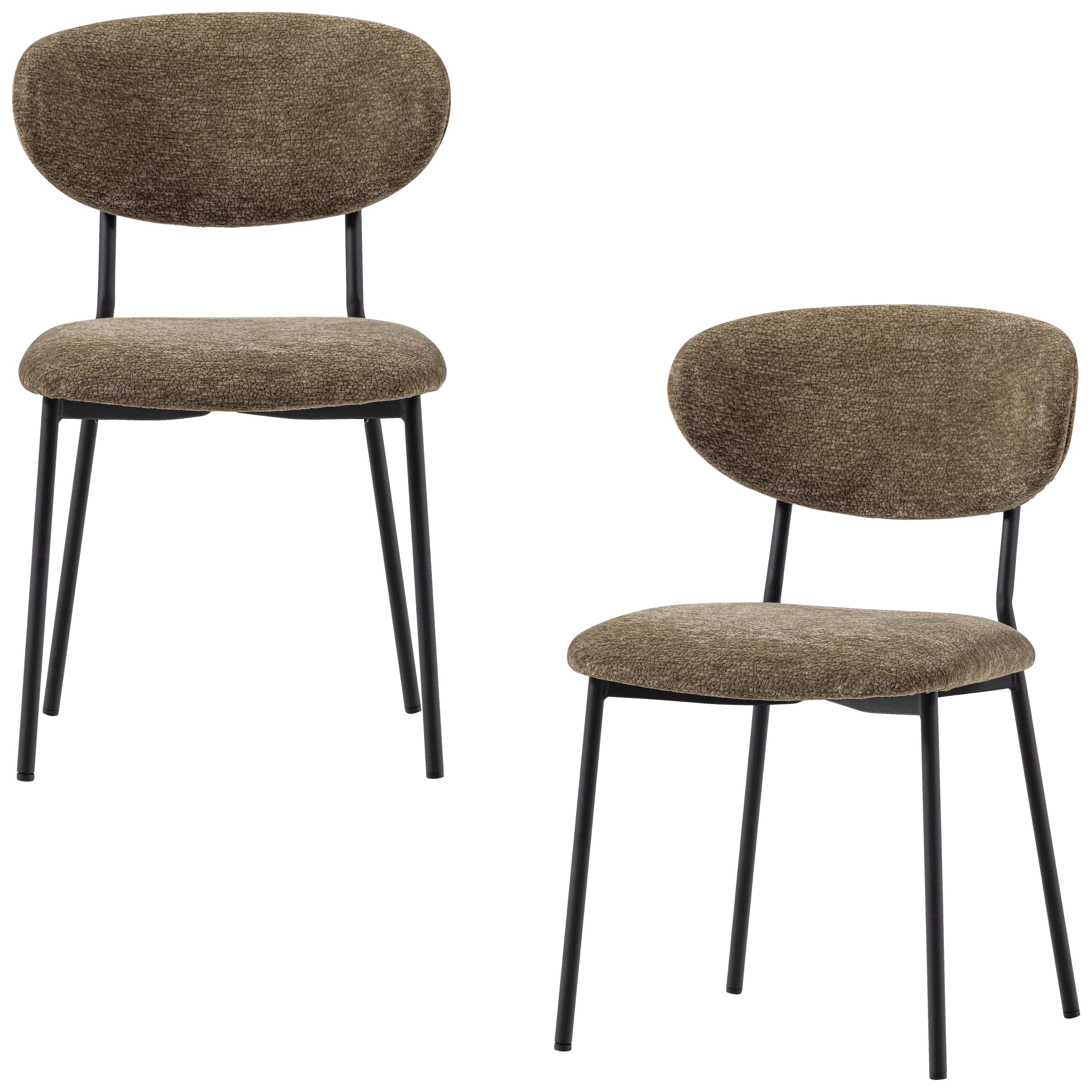 Stuhl-Set Klejd Braun B: 47cm