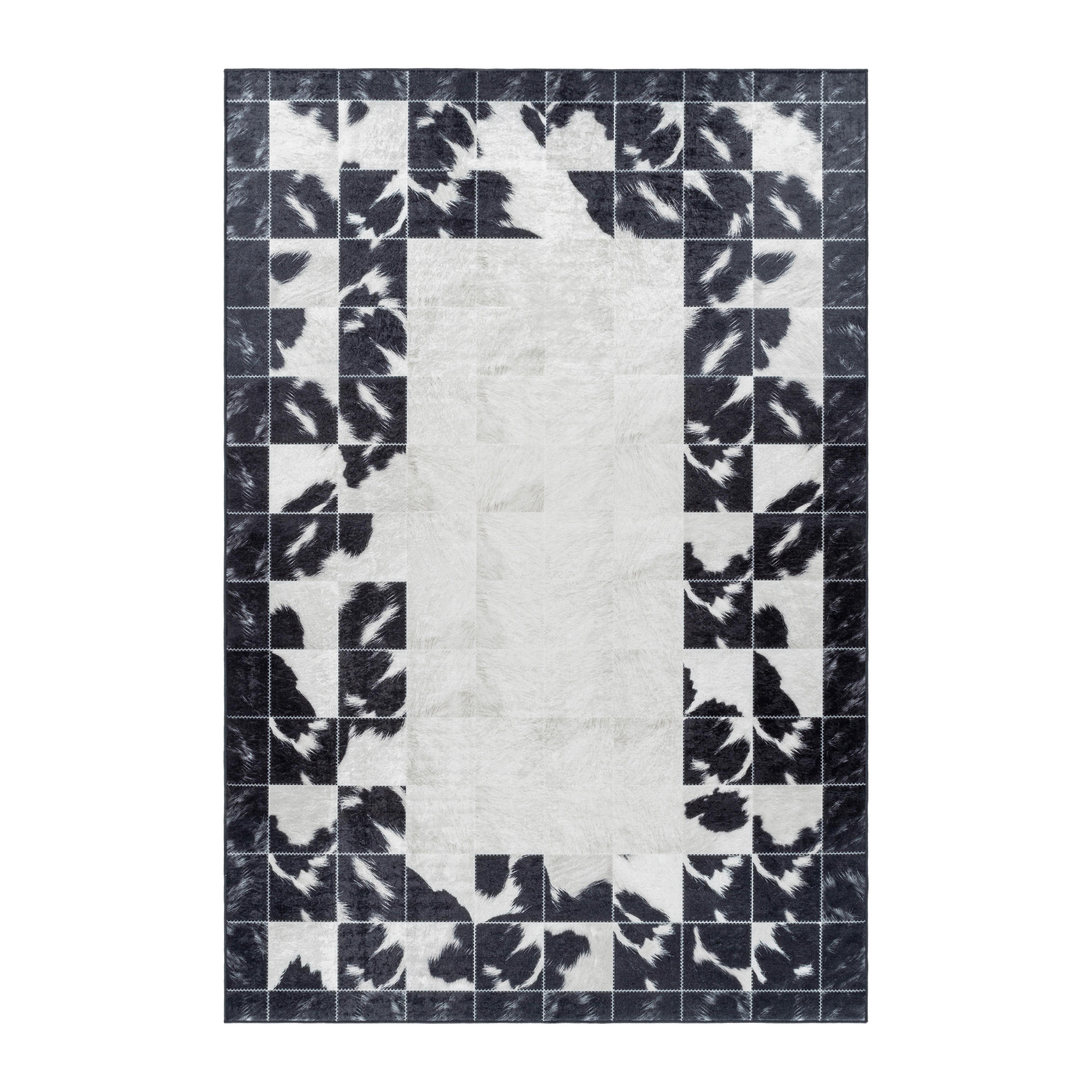 Läufer Fiesta - Creme/Schwarz, Design, Textil (80/250cm) - Novel